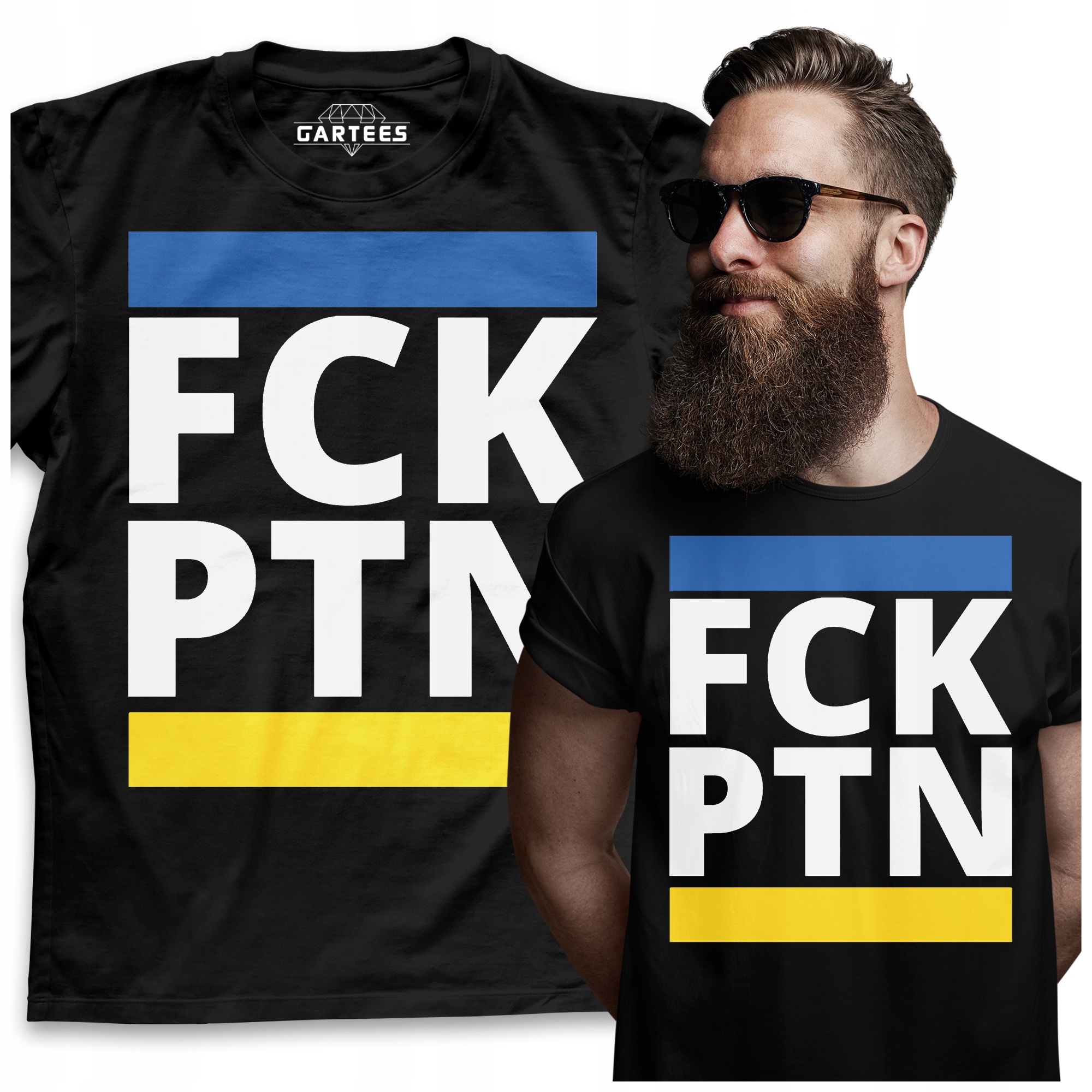 

Koszulka Męska Fuck Putin Wojna Na Ukrainie Stop