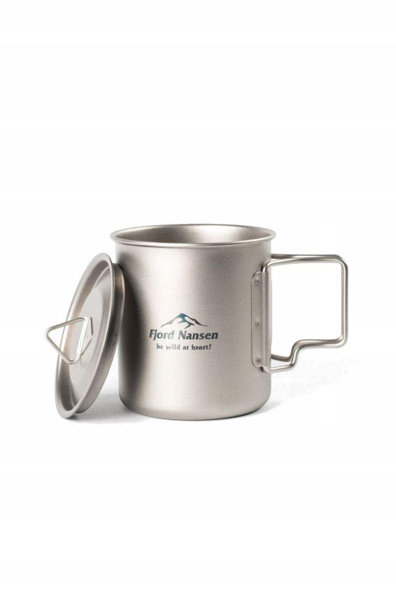 Turistický hrnek Fjord Nansen Jacon Cup Titanium 400 ml