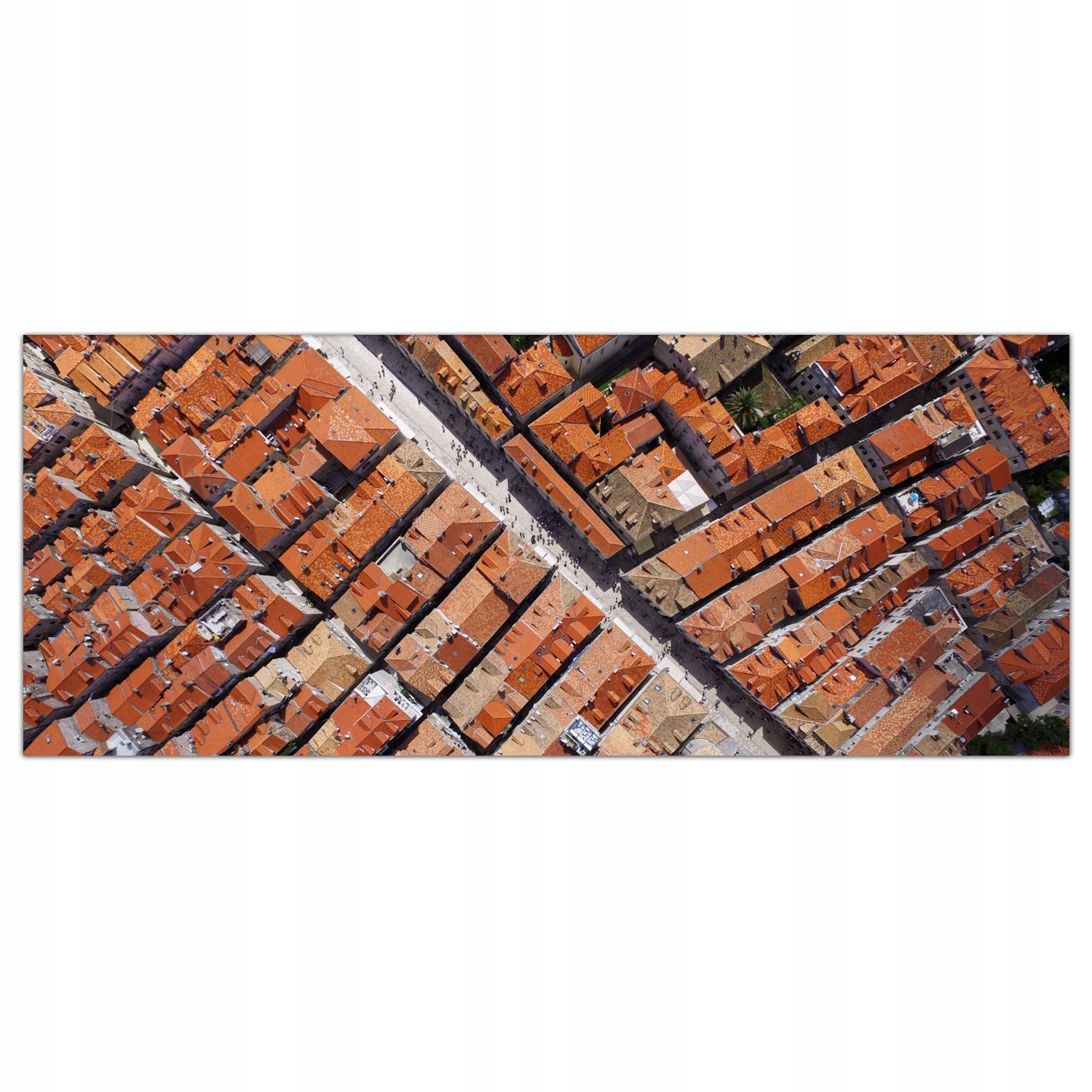 

Hartowany Obraz Szklany Chorwacja Dubrownik 125x50