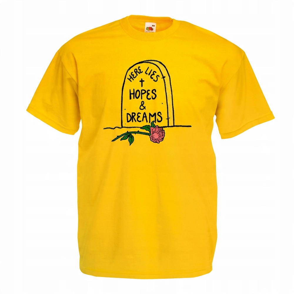

Koszulka hopes and dreams rip L żółta