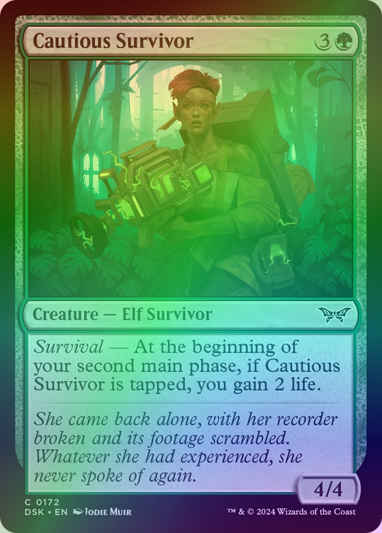[mtg] Cautious Survivor (dsk) *foil*