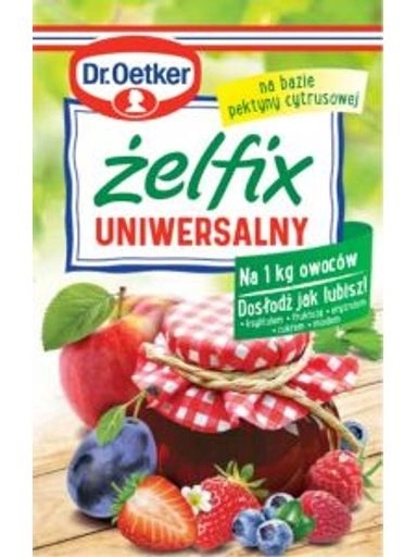 Levně 9 x Gelfix univerzální na bázi citrusového pektinu 20 g Dr.Oetker