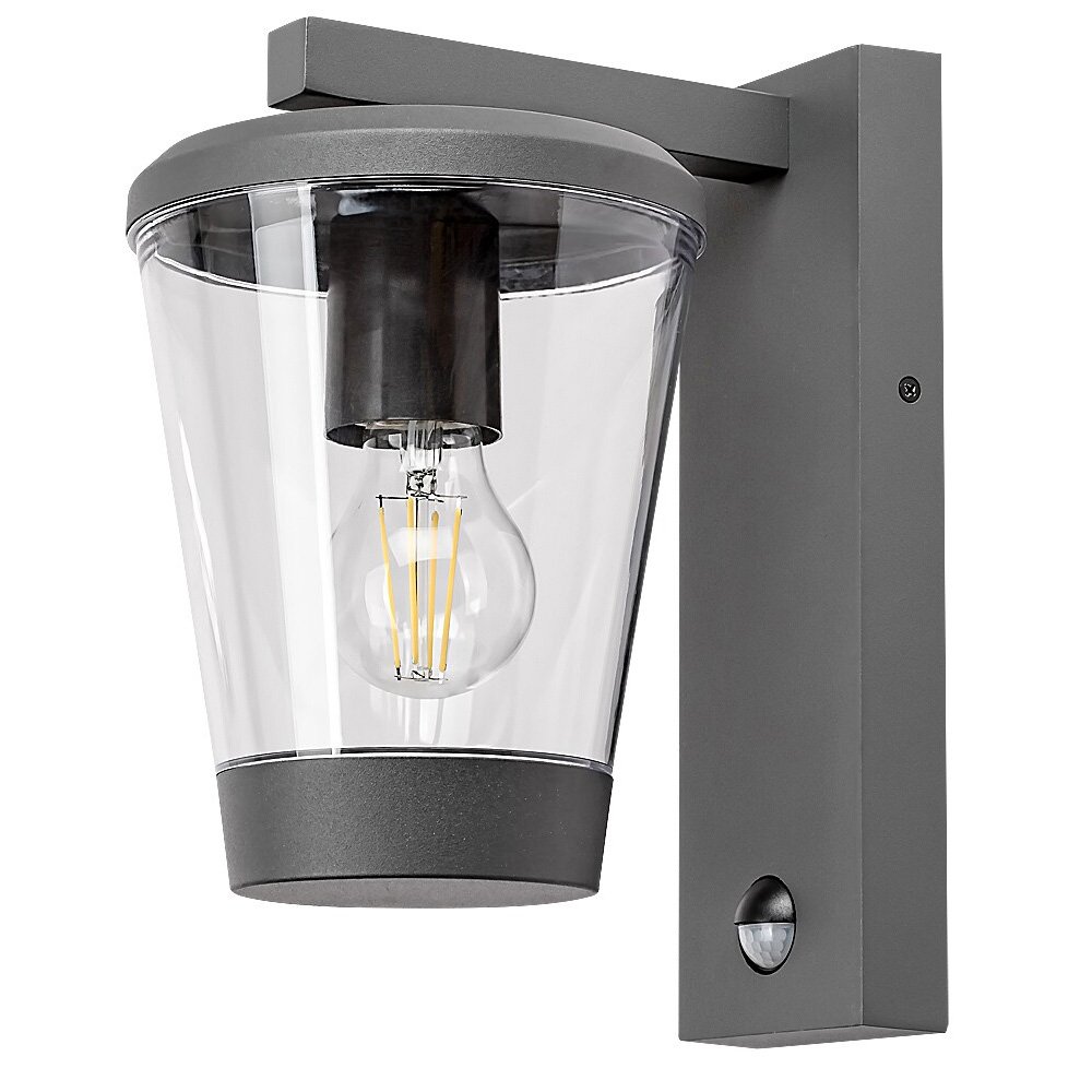 Záhradné nástenné svietidlo so senzorom Savano 7267 Rabalux