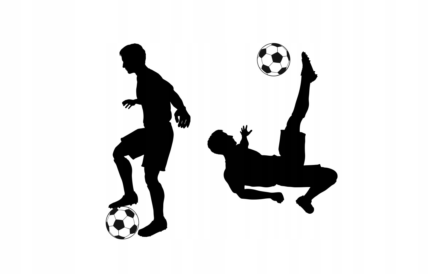 

Naklejki na ścianę Piłkarze piłka nożna football