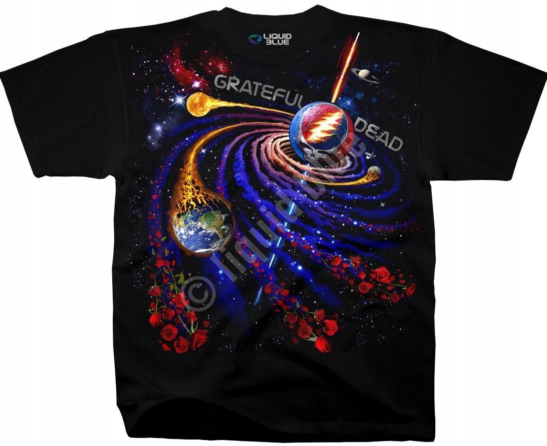 Grateful Dead Steal Your Orbit Liquid Blue M