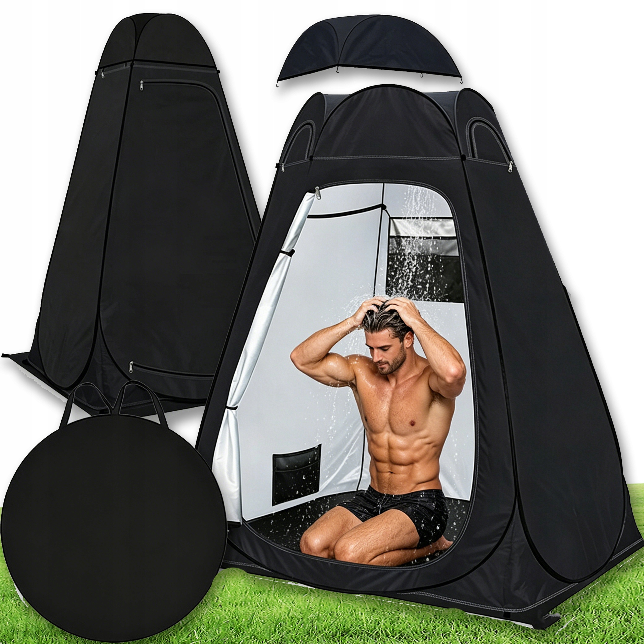 Stan Na Sprchu Převlékárna Toaleta Wc Přenosný Plážový Kempingový