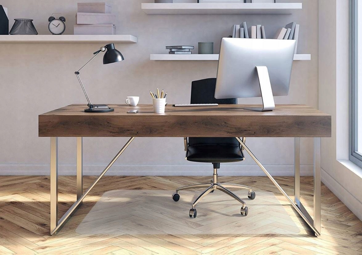 MATA OCHRONNA PODKŁADKA POD FOTEL KRZESŁO 140x100 MOCNA NA BLAT STÓŁ Marka inny