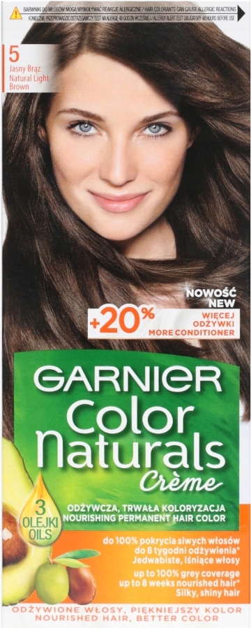 

Garnier farba Color Naturals 5 Jasny brąz