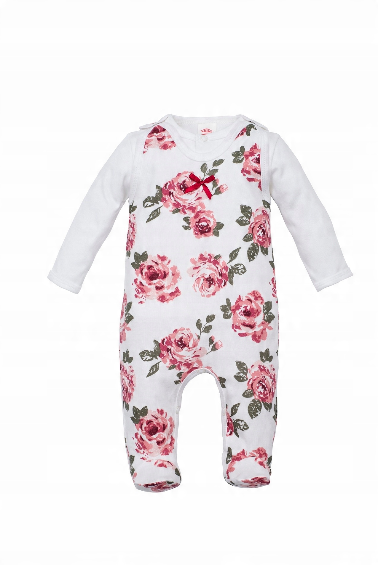 

Komplet kaftanik i śpioszki Roses Makoma 56