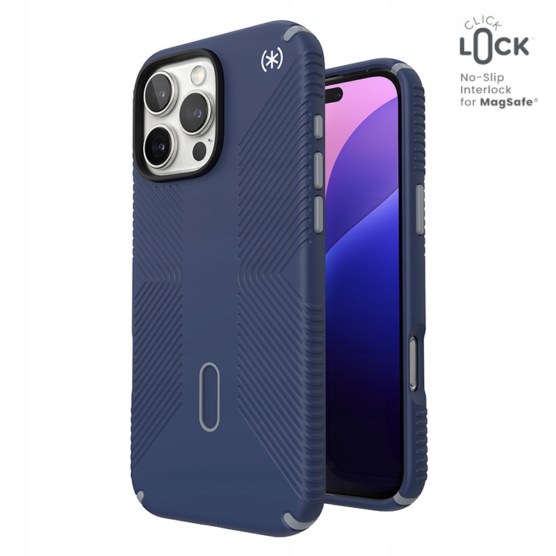 Speck Presidio2 ClickLock MagSafe pouzdro iPhone 16 Pro Max Coastal Blue
