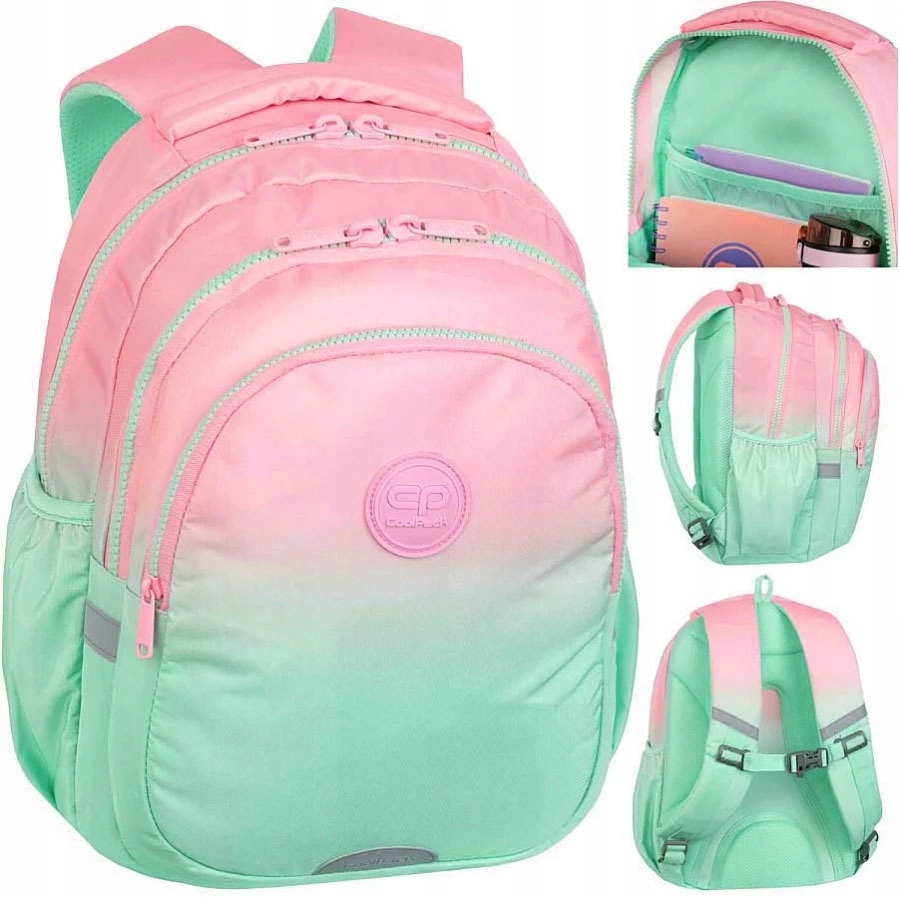 PLECAK SZKOLNY TORNISTER DLA DZIEWCZYNKI KLASA 13 COOLPACK CP GRADIENT