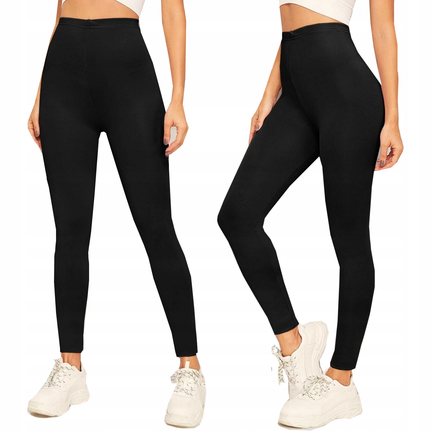 

Legginsy Dopasowane Wyższy Stan Bambusowe 5XL 6XL