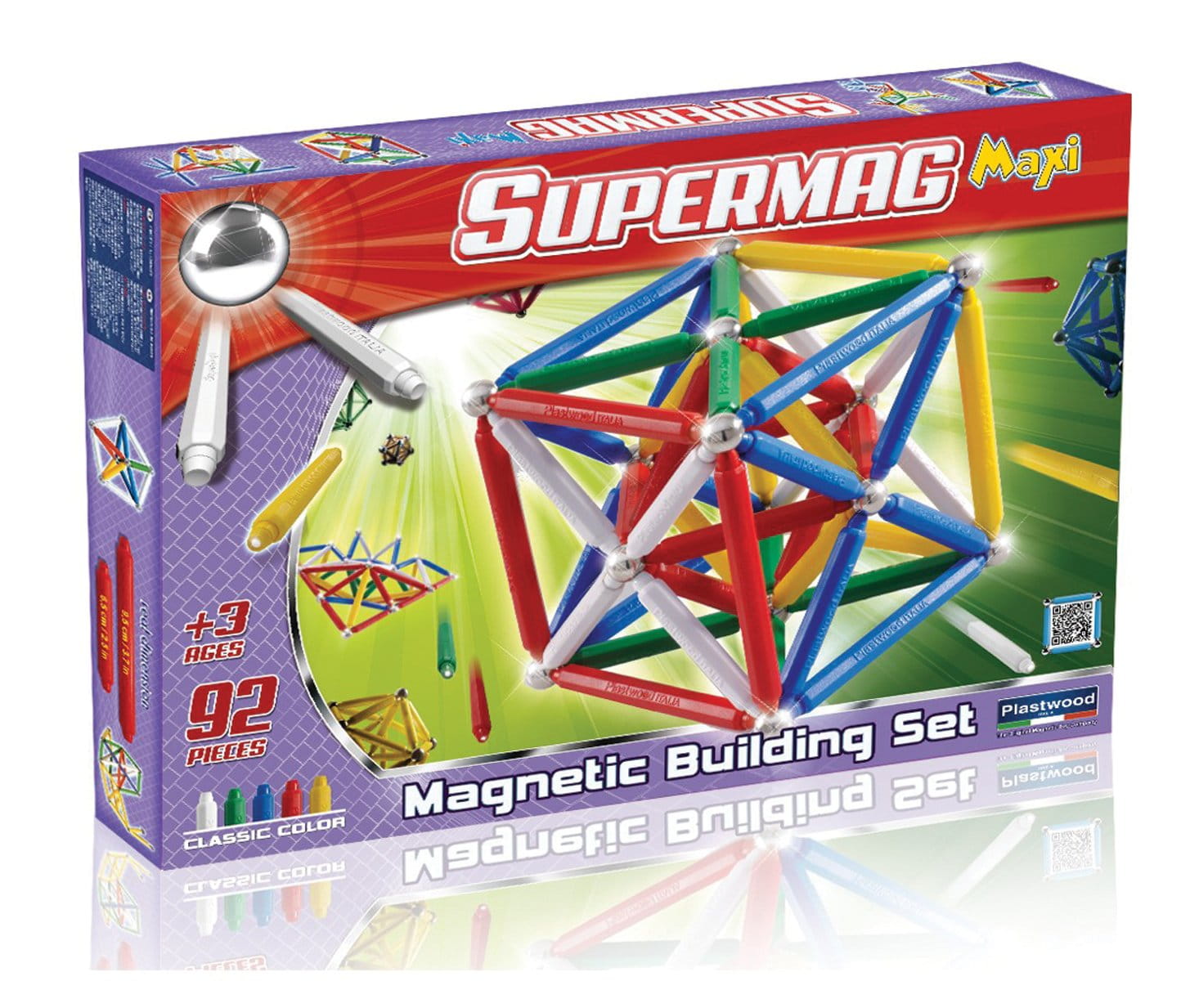 

Klocki supermag magnetyczne maxi classic 92