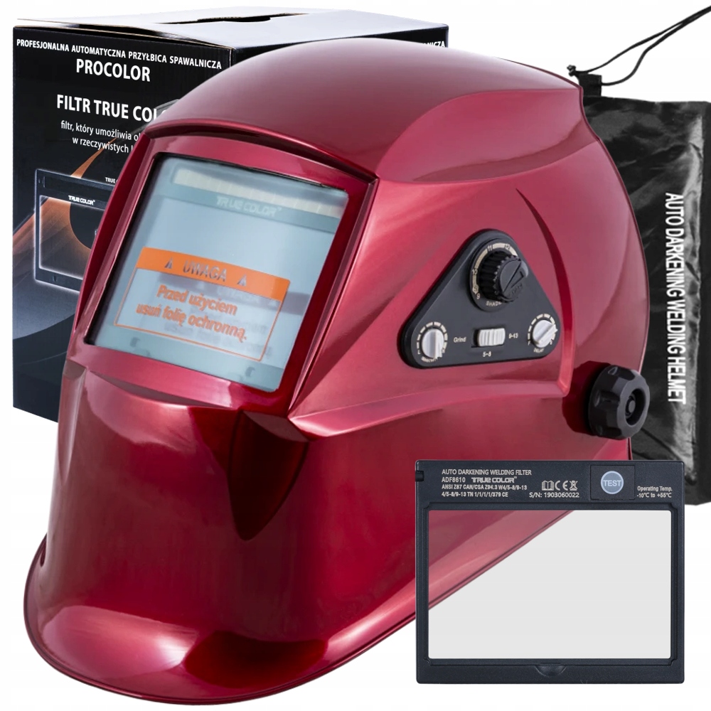Przyłbica spawalnicza samościemniająca Maska Magnum Procolor True Color