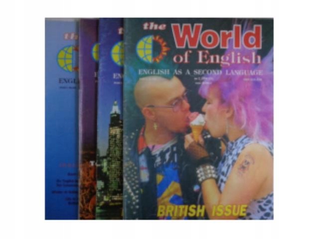 The World of English nr 2,4-6 z 1994 roku