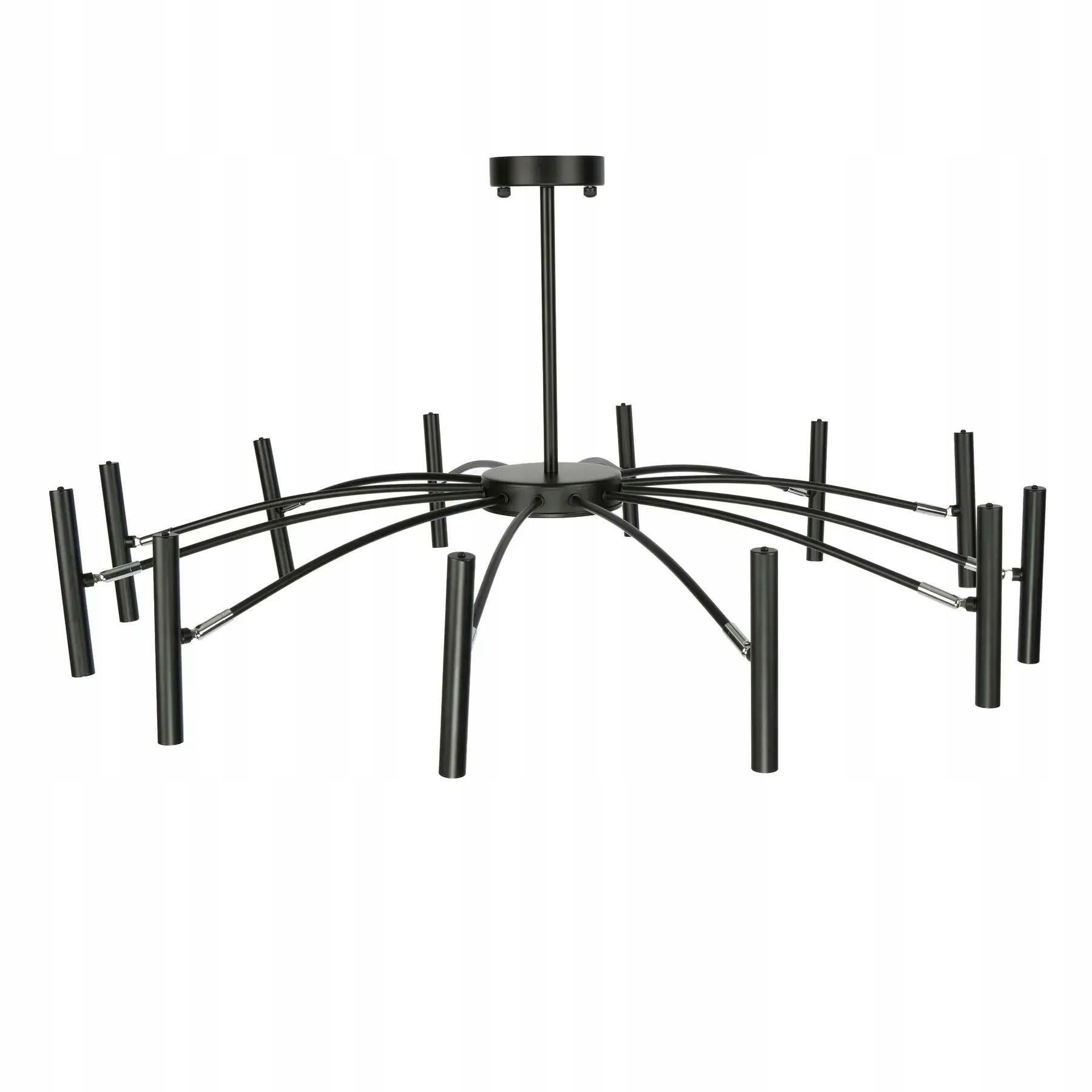 Závěsná stropní lampa Stropní svítidlo kovová moderní Lustr Led 12xG9 120cm