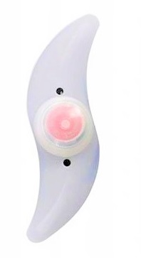 Lampka LED na szprychy do roweru CZERWONA