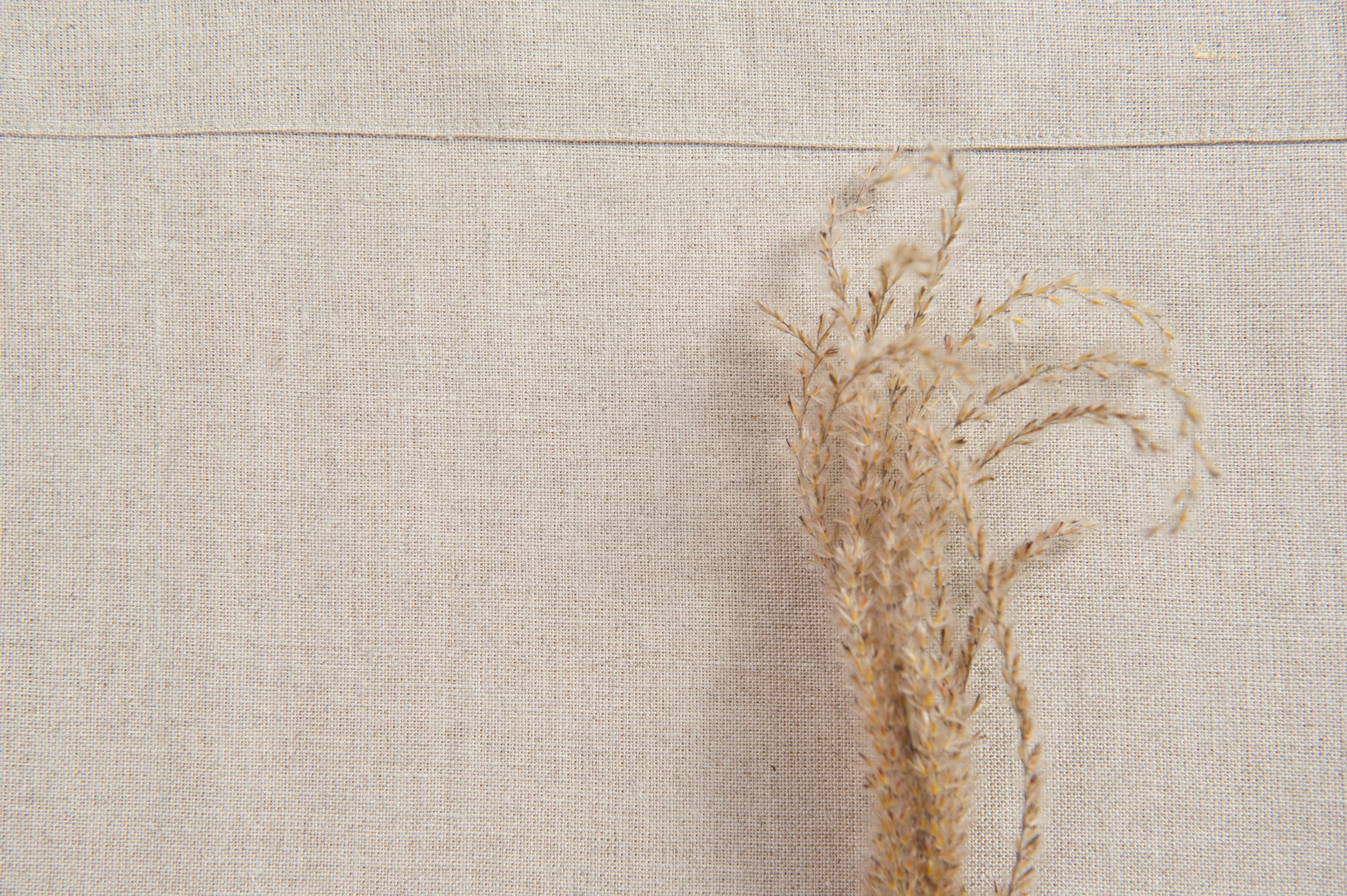 Lniany obrus 140x280. Polski Len. Kolor naturalny.