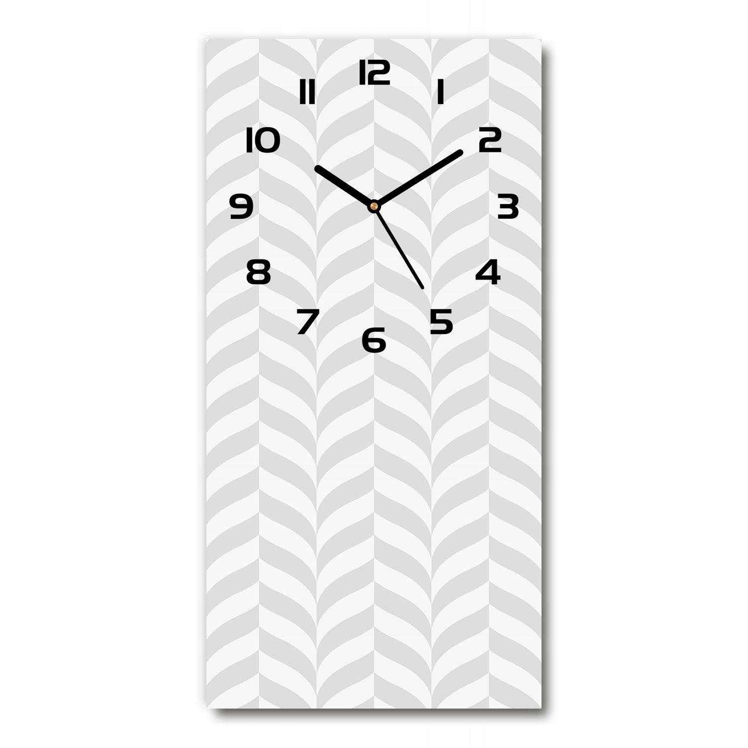 

Zegar ścienny cichy Geometryczne tło 30x60 pionowy