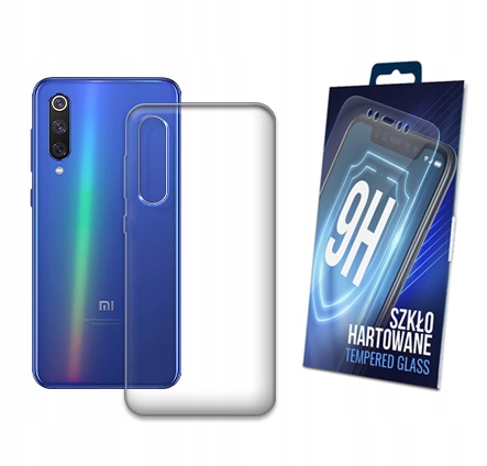 

Etui Przezroczyste + Szkło do Xiaomi MI 9 Case
