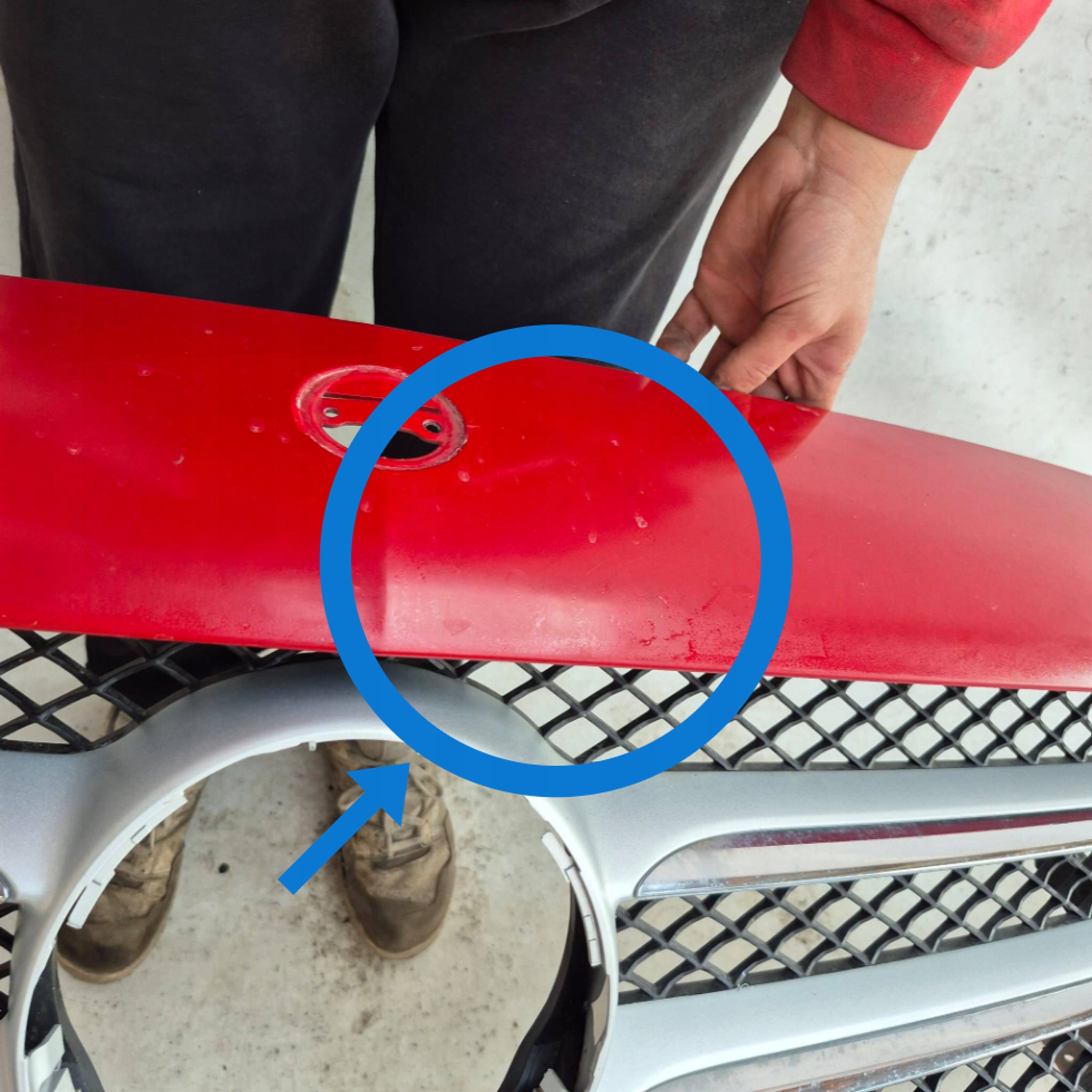 MERCEDES A KLASA W176 12- bumper front front PDC