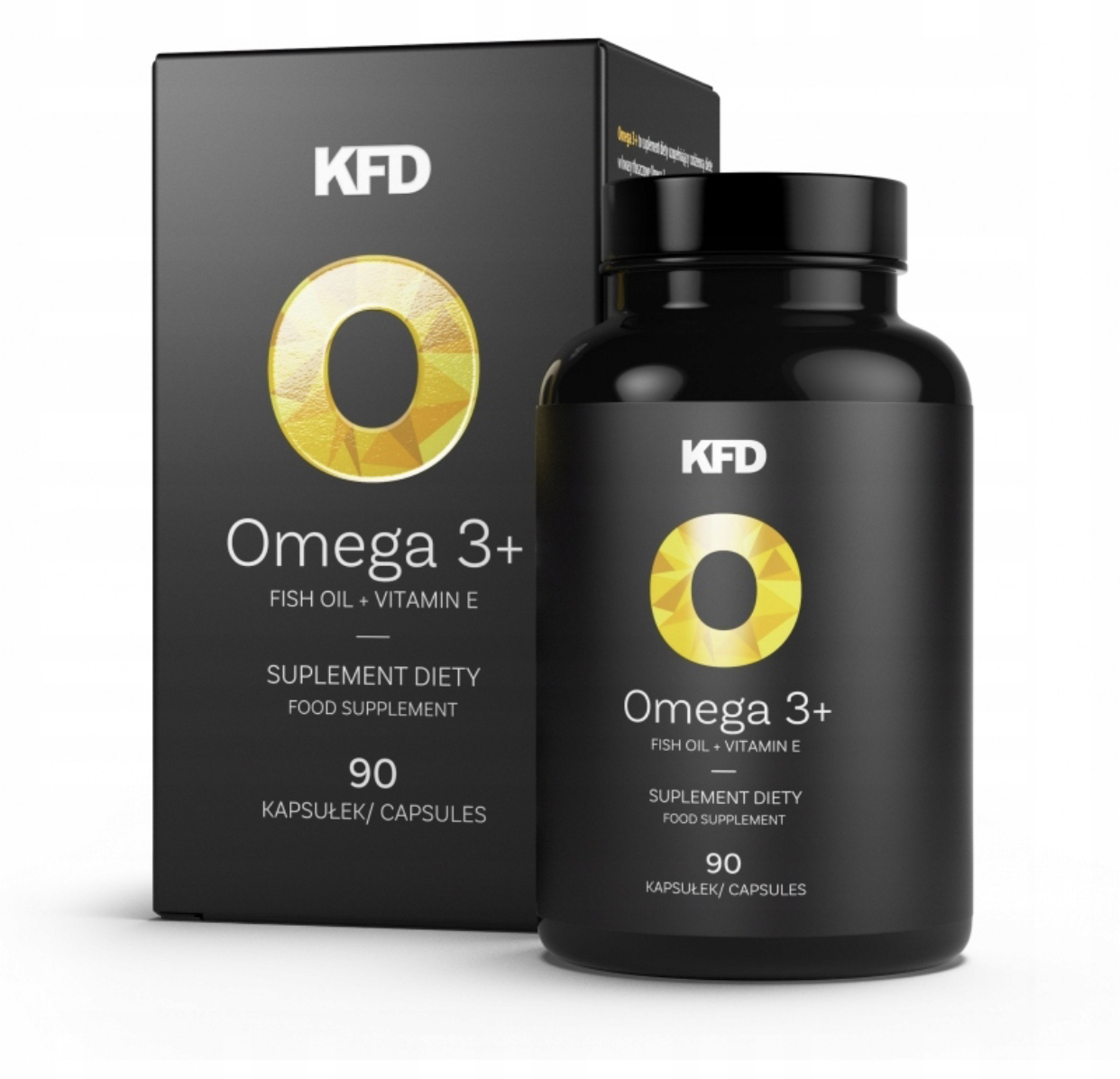 WITAMINY KWAS OMEGA 3+ WITAMINA E KFD 90 szt.