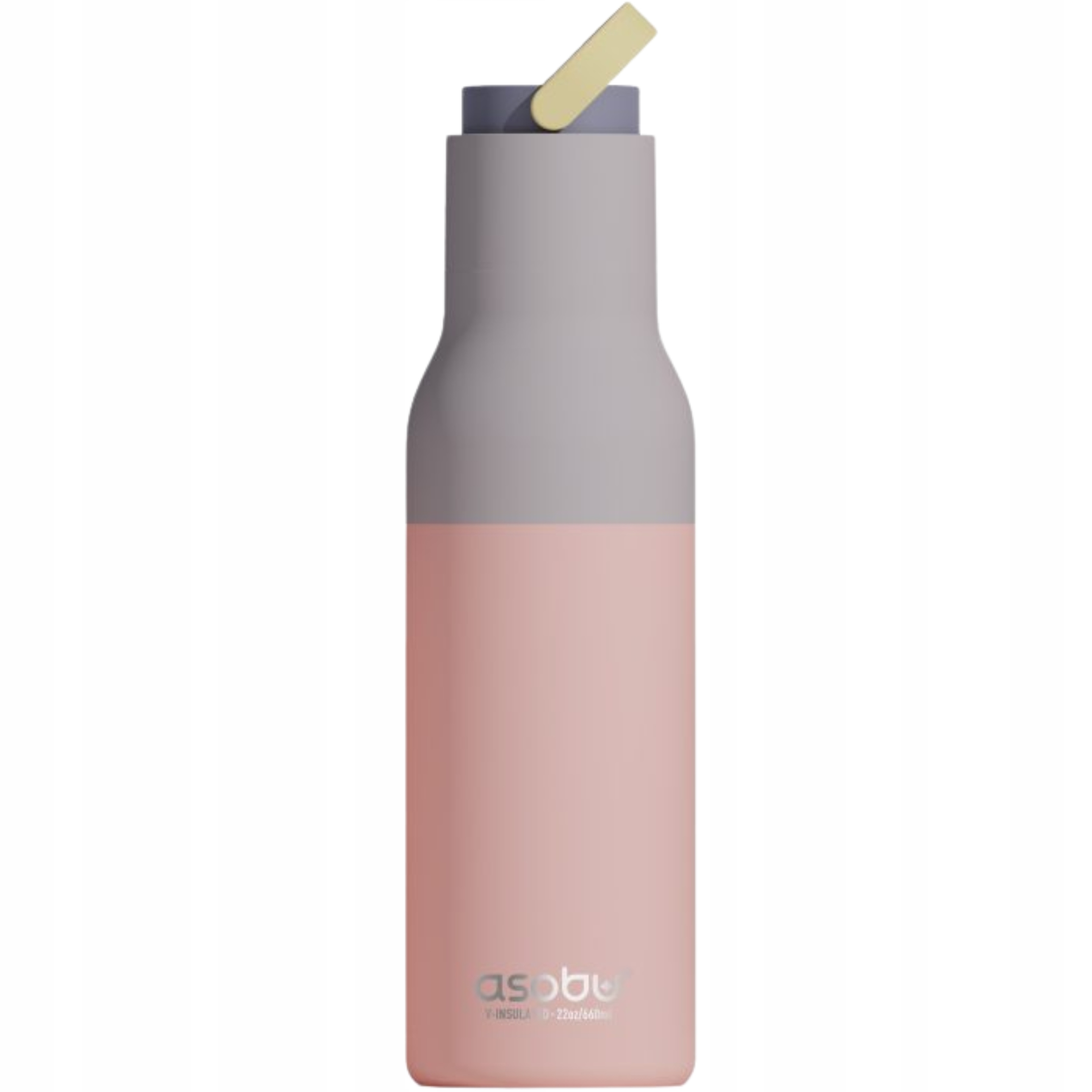Termohrnek Termoska s rukojetí a brčkem Asobu 600 ml Láhev na kávu