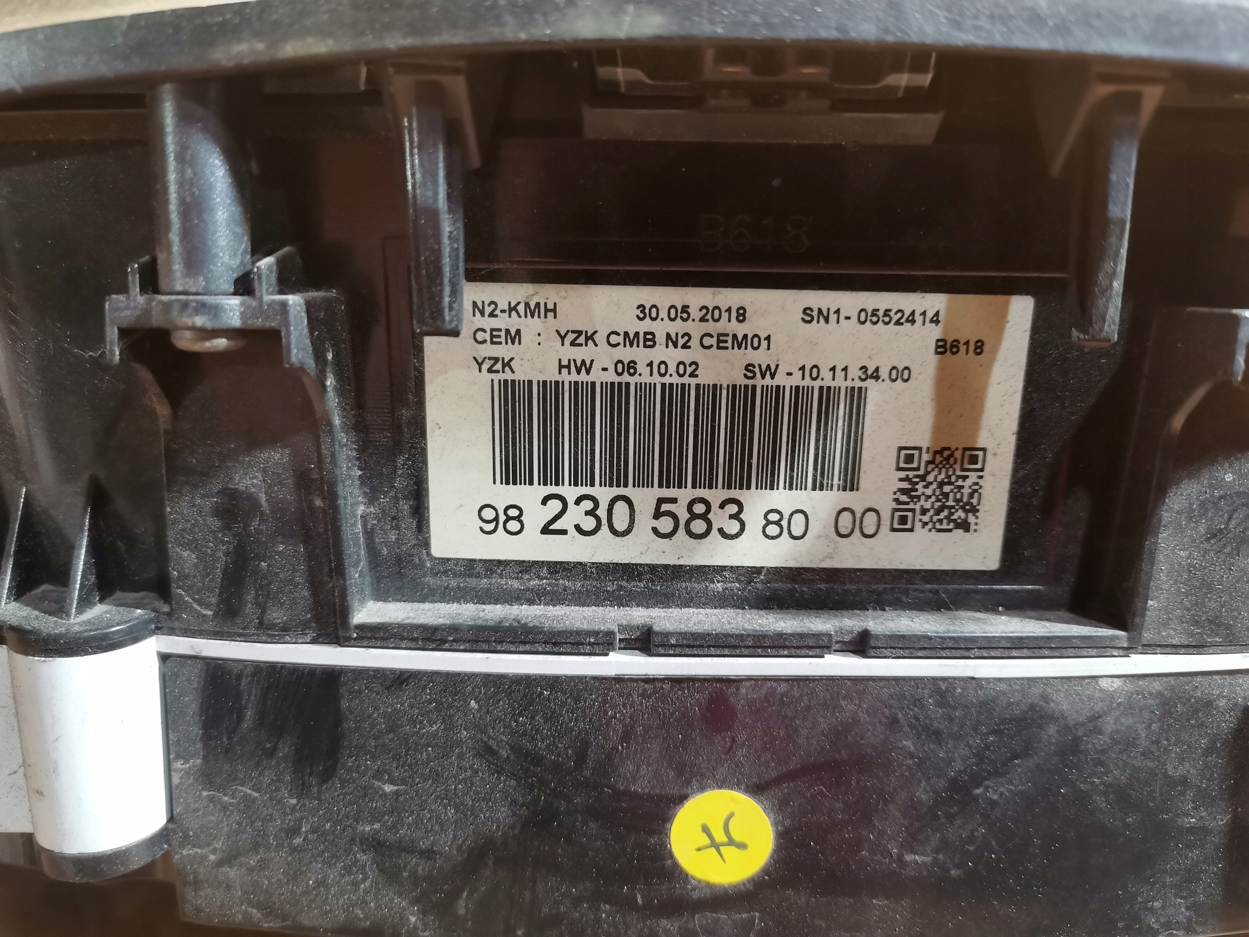 dials dials CITROEN C3 III 1.2 THP 9823058380