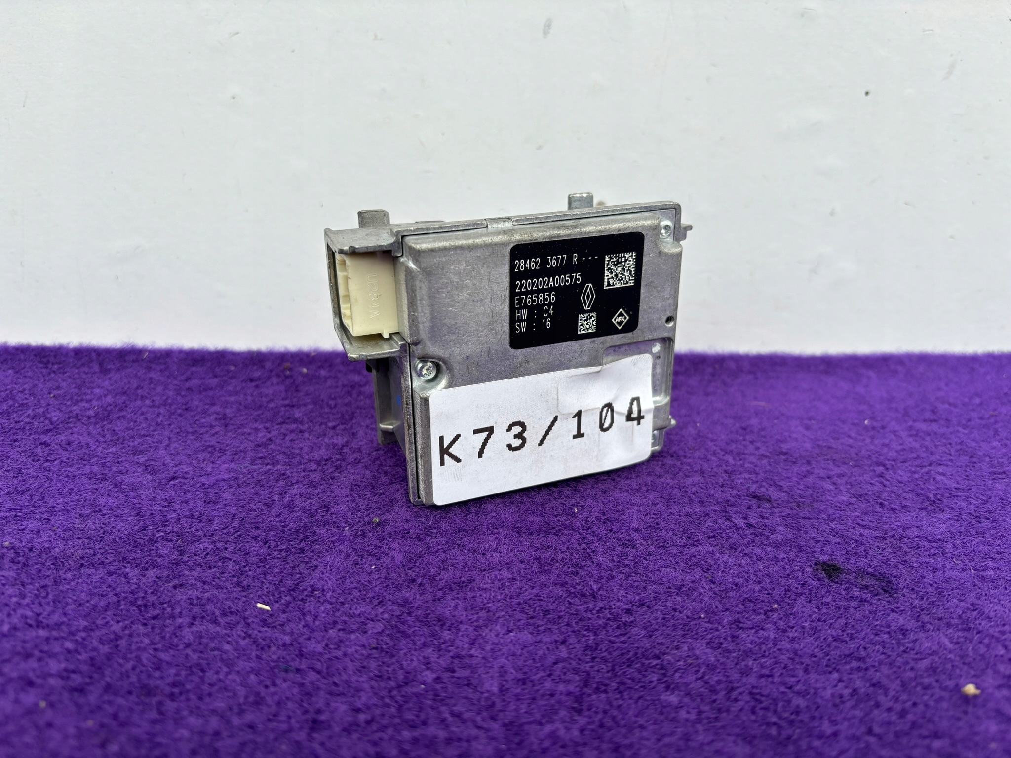 KAMERA RADAR SENSOR RENAULT ZOE CAPTUR CLIO 5 V 284623677R K73/104
