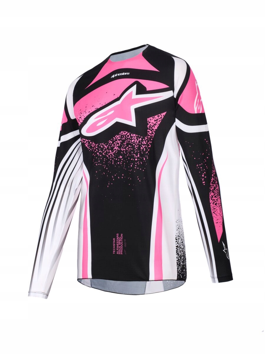 Dámska Mikina Na Cross Alpinestars Stella Techstar Nomur Blk/wht/fu L