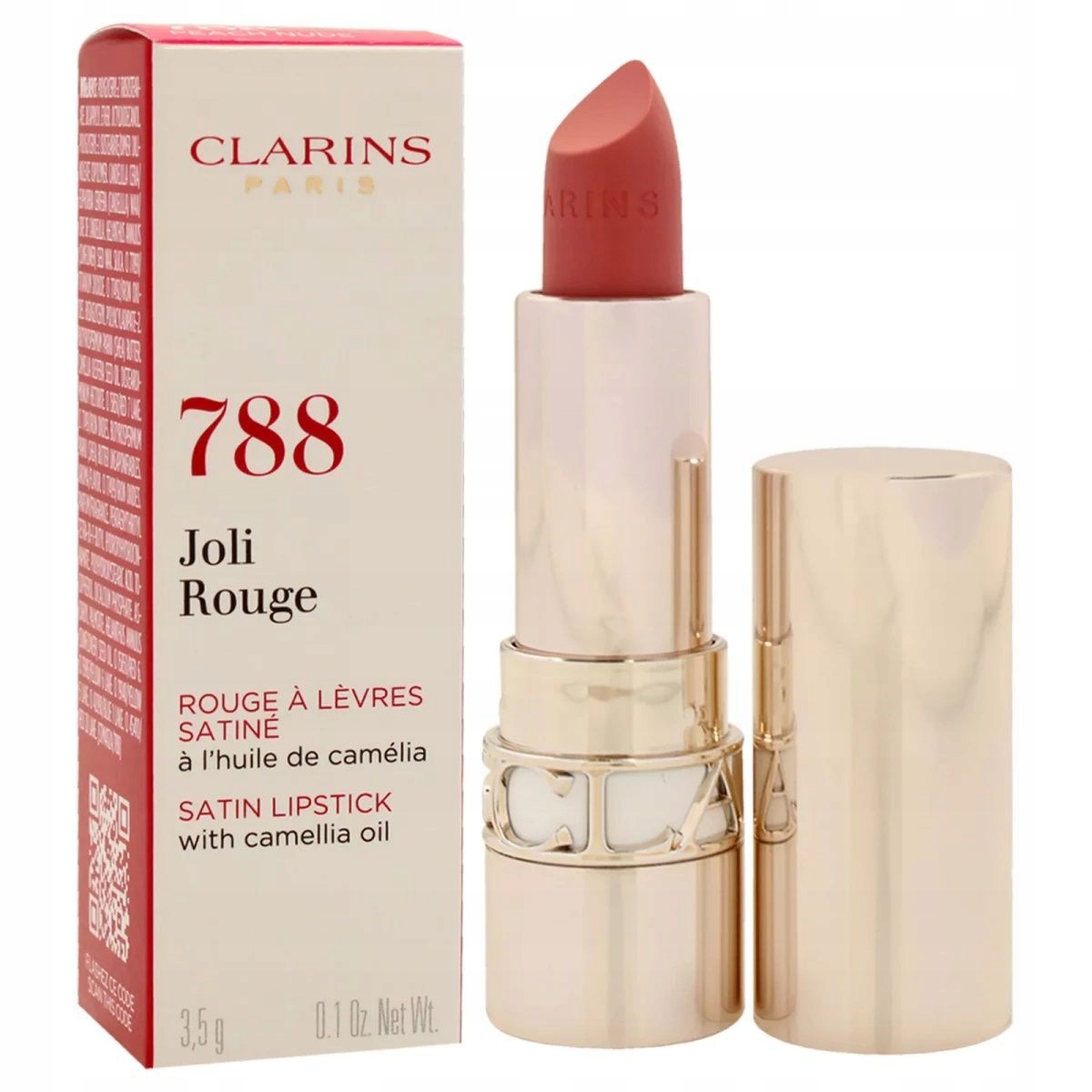 Hydratační Rtěnka Joli Rouge 3,5 G Odstín: 788 Peach Nude (broskevová Nude)
