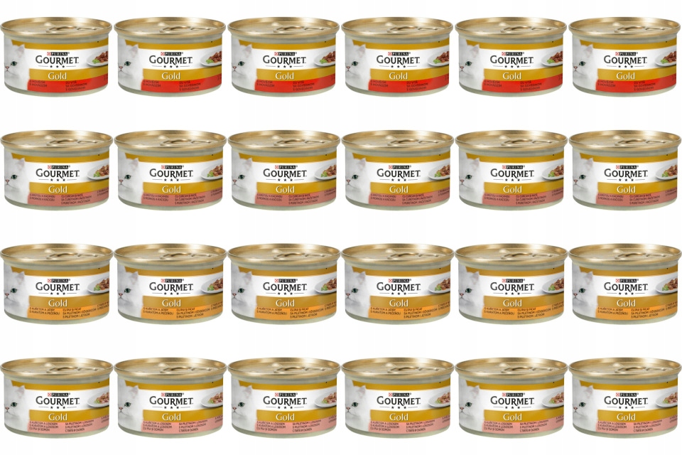 Purina Gourmet Gold Kousky v omáčce 96x85 g