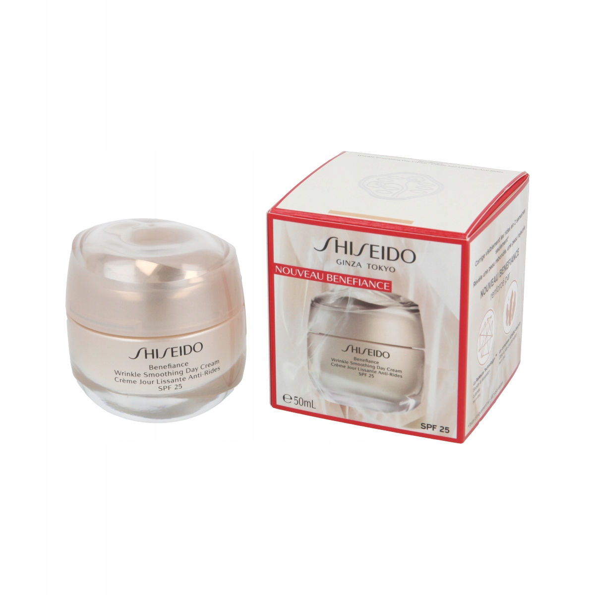 Shiseido Benefiance Wrinkle Smoothing Day Cream Spf 25 50 ml