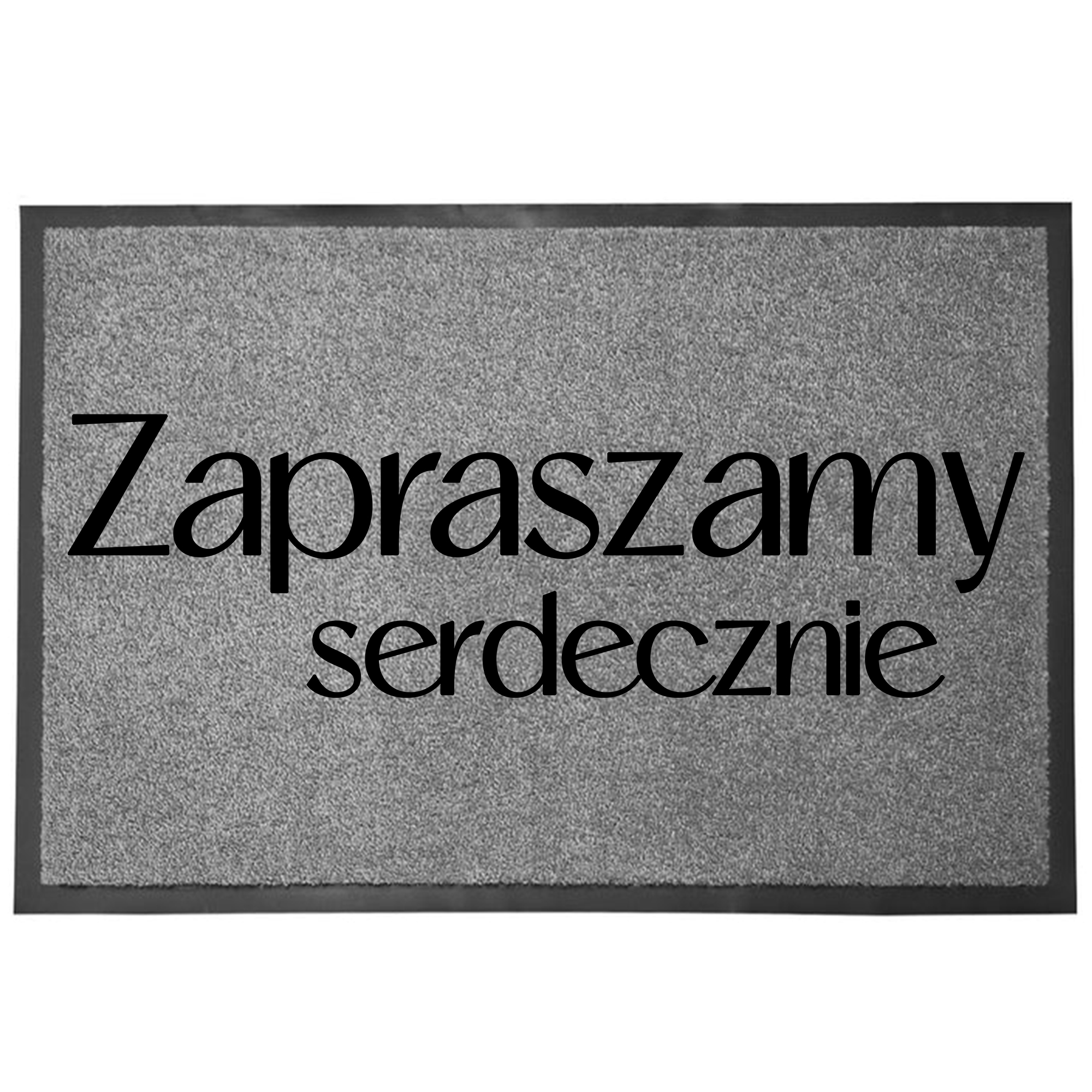 Wycieraczka Wejściowa Monochrom 40X60 Dekoracja Nadruk Styl Modna