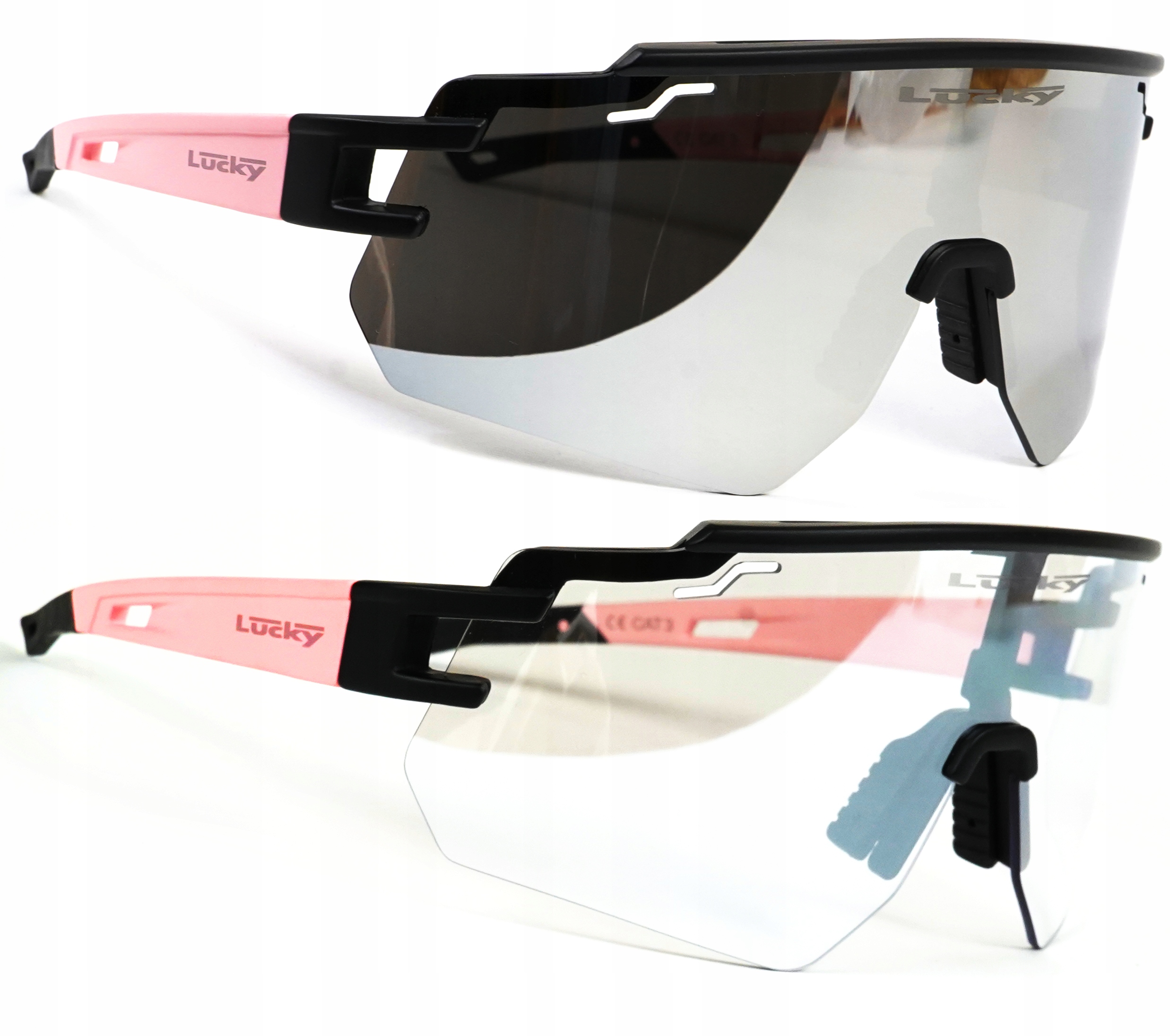 Fotochromatické zrcadlové brýle Lucky na kolo, sportovní sluneční brýle