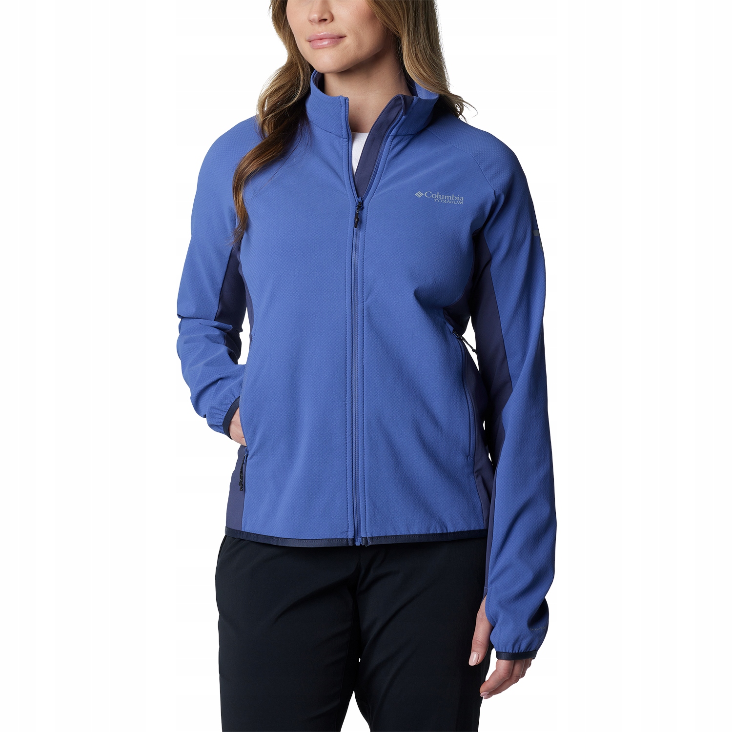 Polar damski Columbia Spectre Ridge Full Zip Tech lekki szybkoschnący Xs