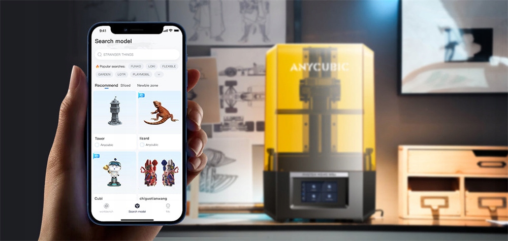 Drukarki 3D Anycubic Photon Mono M5S 12K 10.1" LED Model Photon Mono M5S