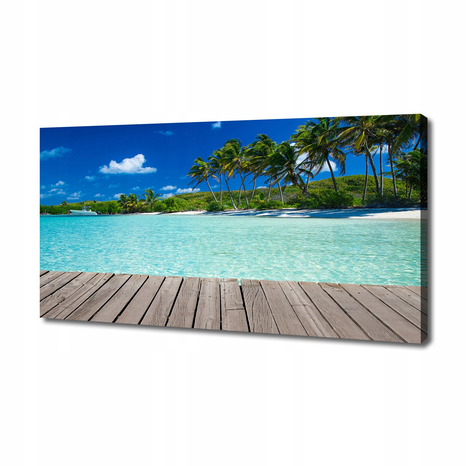 

Foto obraz na płótnie Tropikalna plaża 140x70 cm