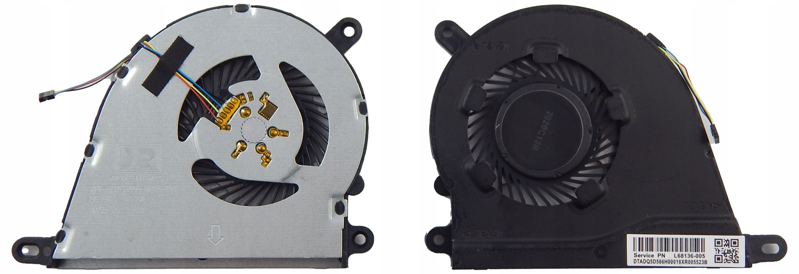 

Wentylator do Hp 14-DQ 15-DY 340S G7 15S-FQ 15S-EQ