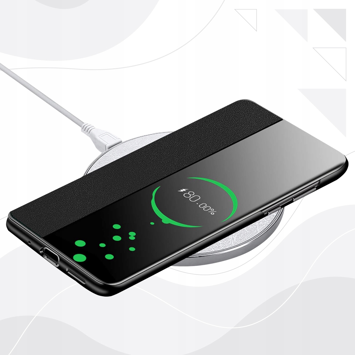 Etui do Xiaomi Poco F6 | SMART VIEW LEATHER Z KLAPKĄ Dedykowany model Poco F6