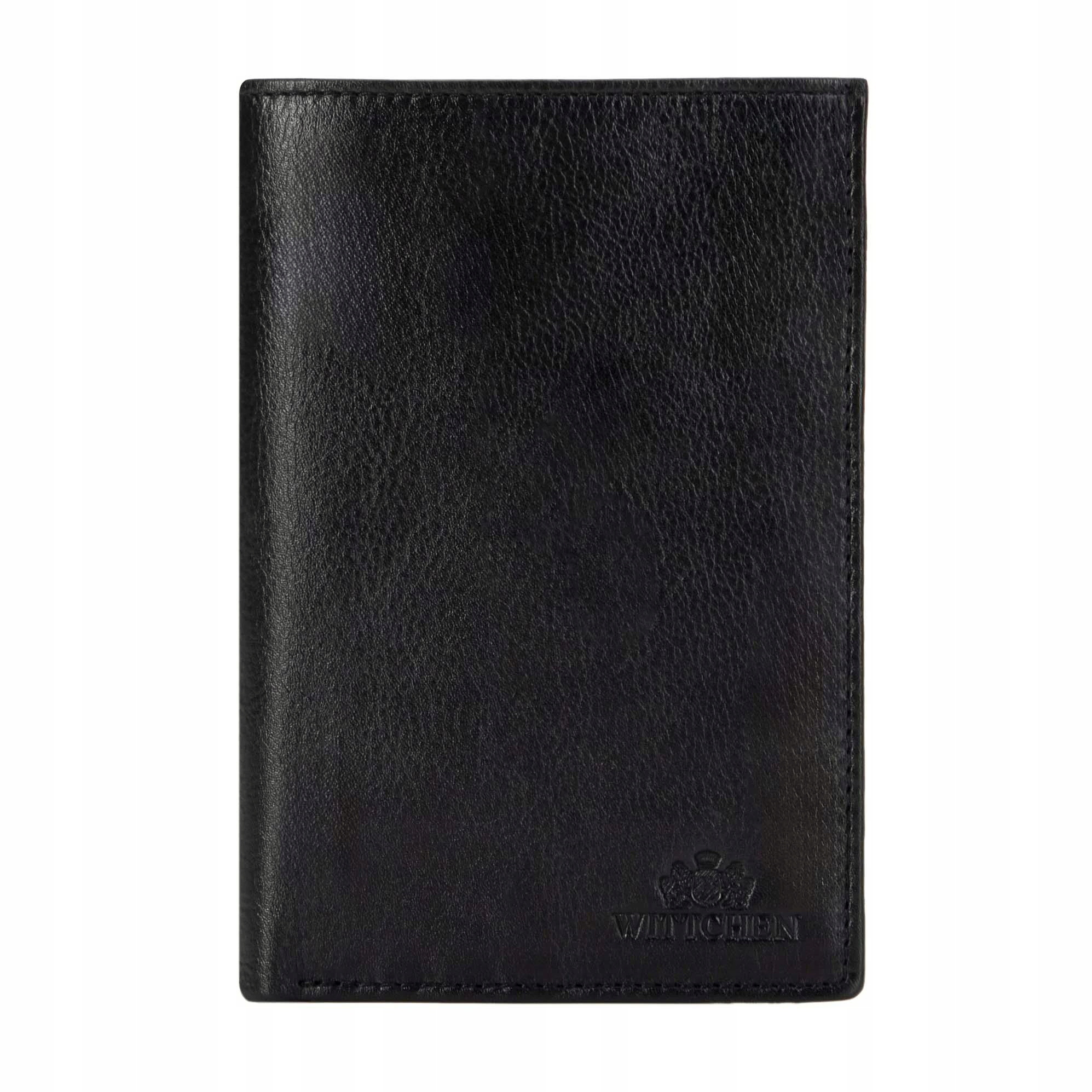 Portfel Wittchen Florence męski 14-1-608-LG1 Rfid czarny