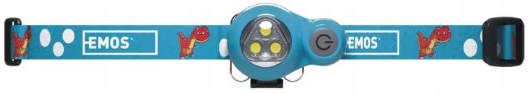 MAS24 LATARKA CZOŁOWA EMOS P3540 DINO 3xLED NIEBIE Model P3940