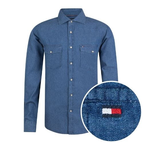 

Koszula Jeansowa Męska Jeans Tommy Hilfiger M