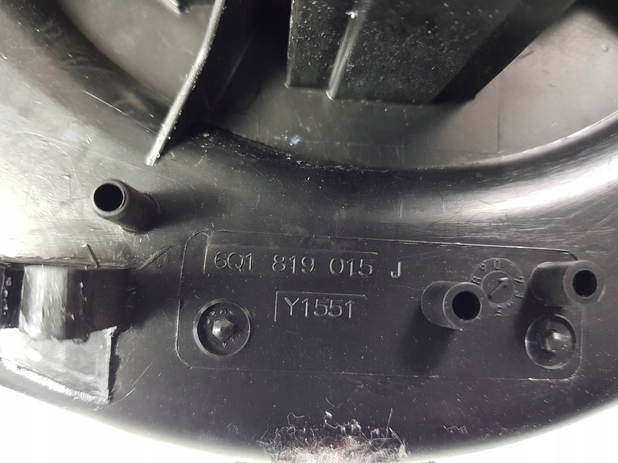 heating fan cab 6Q1819015J SKODA FABIA II