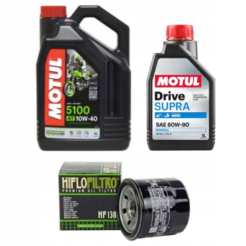 Olejový revízny set Kymco Mxu 375 400 450 Uxv 450I Maxxer 450I Motul