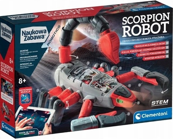 

Mecha Skorpion Robot Strażnik Chodzi Porusza Się