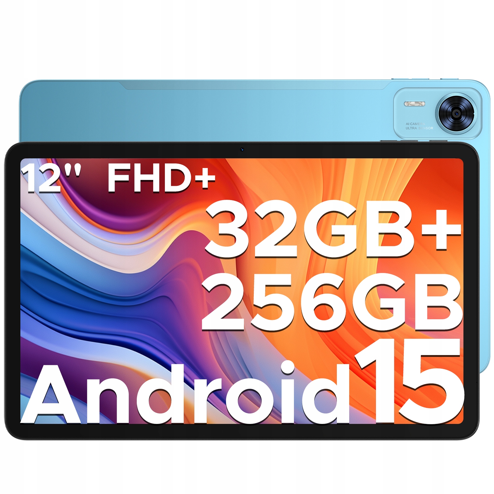 Doogee T36 12" Android 15, 32 Gb Ram 256 Gb úložisko, 2.4K displej, 8800 mAh batéria, 13 Mp fotoaparát, BT5.0/OTG/4G Lte Sim