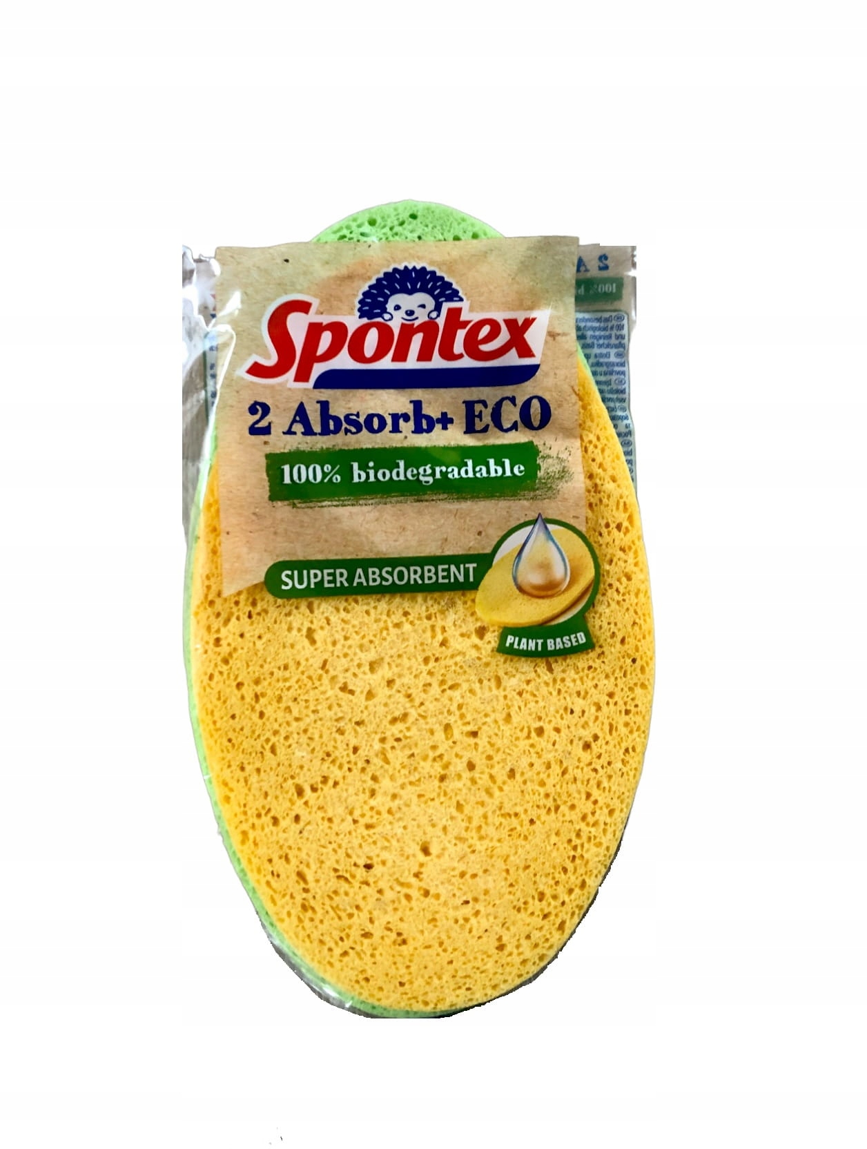 

Spontex Absorb+ECO Ściereczka gąbczasta Bio 2szt.