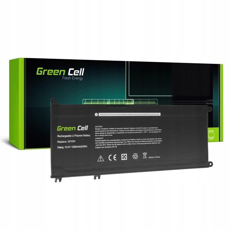Green Cell Baterie pro Dell G3 3579 33YDH 15,2V 3,5Ah