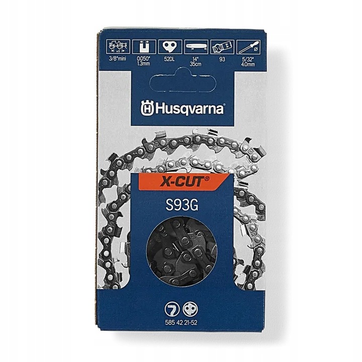 ŁAŃCUCH X-CUT HUSQVARNA S93G 3/8" 1,3 MM 52